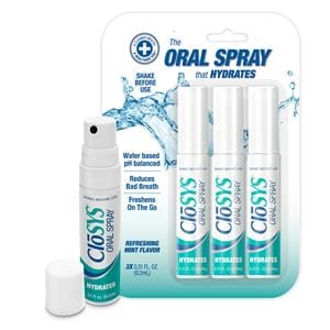 CloSYS Breath Spray 0.31 oz Mint 3/Pk