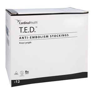 T.E.D. Anti-Embolism Stocking Knee High Large/Long 46cm White