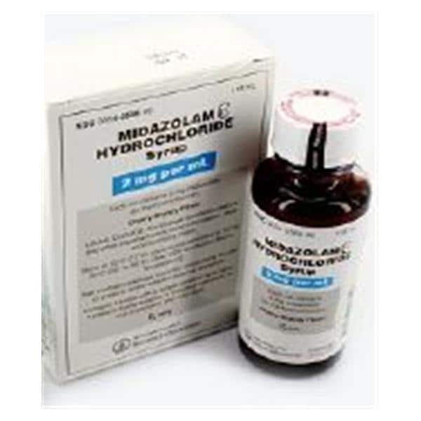 Midazolam HCl Oral Syrup 2mg/mL Bottle 118mL/Bt