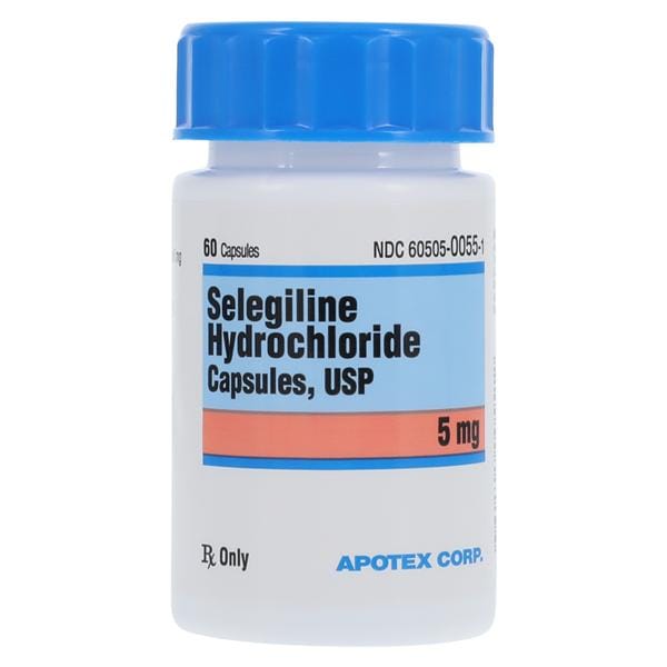 Selegiline Capsules 5mg Bottle 60/Bt