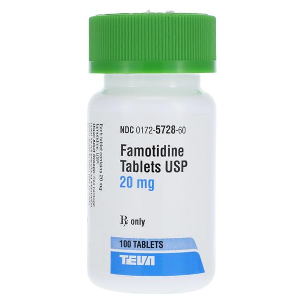 Famotidine Tablets 20mg Bottle 100/Bt