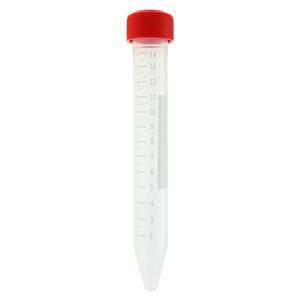 Centrifuge Tube Polypropylene 15mL 17x120mm Non-Sterile 500/Ca