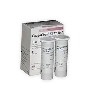 CoaguChek XS Custom PT/INR Test Strip 2x24/Bx