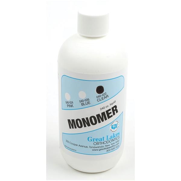 Orthodontic Resin Monomer Clear 8oz/Bt