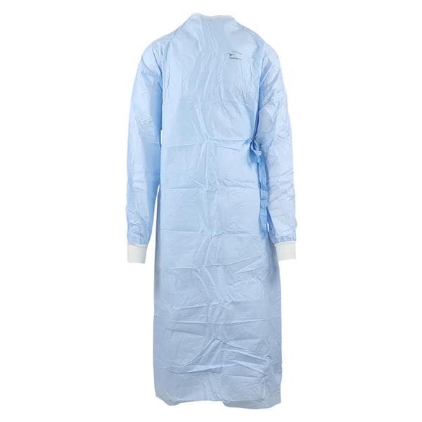 SmartGown Surgical Gown AAMI Level 4 Breathable Mat 2X Large / X-Long Blue 14/Ca