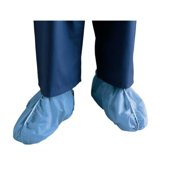 Dura-Fit Shoe Cover SMS Fabric Universal Blue 100/Bx