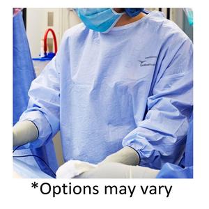 Astound Surgical Gown AAMI Level 4 Reinforced Poly X Large Blue 20/Ca