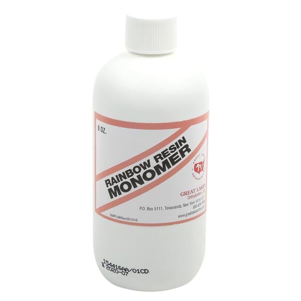 Rainbow Resin Monomer Red 8oz/Bt