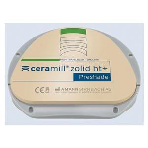 Ceramill Zolid HT+ Zirconia Disc B1 71x14 Ea