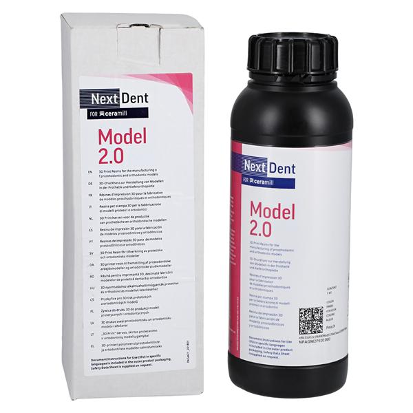 NextDent Model 2.0 3D Resin Peach Ea