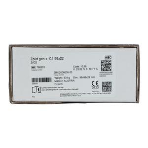 Zolid Gen-X Zirconia Disc 98x22 Ea