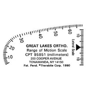 Therabite Range of Motion Scale 100/Package