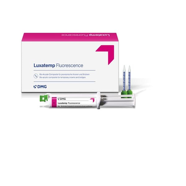 Luxatemp Fluorescense Smartmix Temporary Material 15 Gm BL Lt Syringe Package