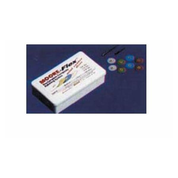 Moore-Flex Color Coded System Disc 100/Bx
