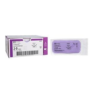 Polysorb Suture 2-0 30" Polyester Braid C-14 Undyed 36/Ca