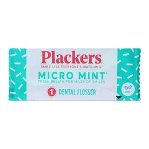 Plackers Flosser Micro Mint Individually Wrapped 1000/Ca