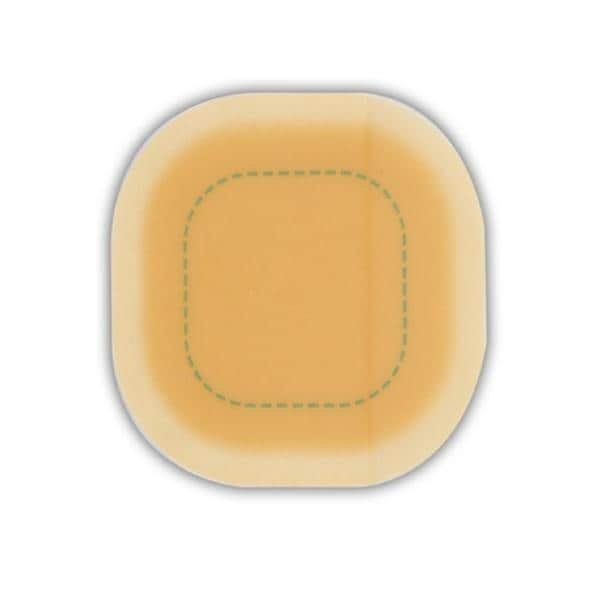 DuoDerm Signal Hydrocolloid Wound Dressing 5-1/2x5-1/2" Strl Sq Adhs Flsh Abs LF