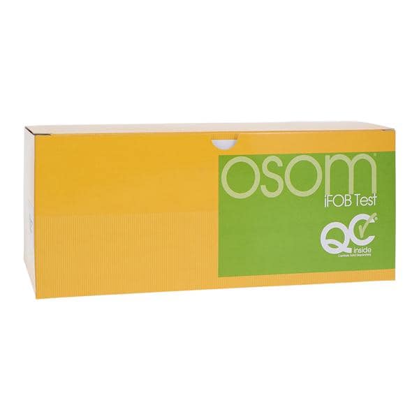OSOM iFOB: Immunological Fecal Occult Blood Test Kit CLIA Wvd f/ FOB/hHGB 25/Bx, 8 BX/CA
