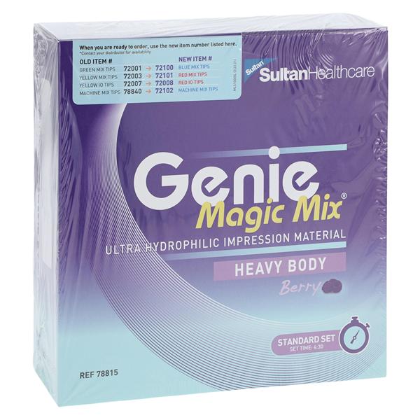 Genie Magic Mix Impression Material Std St 380 mL HB Berry Standard Package Ea
