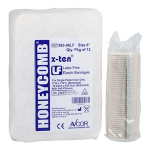 Honeycomb/X-Ten Stretch Bandage Elastic 6x210" Non-Sterile 48/Ca