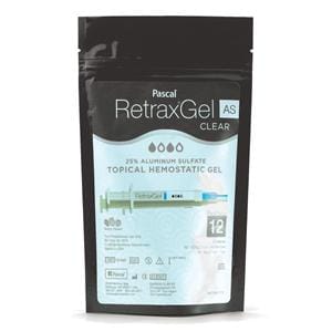 Retrax Clear 25% Aluminum Sulfate Gel 0.75 Gm Pro Pack 12 Syringe Kit 12/Pk