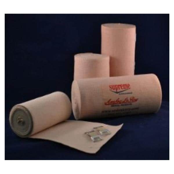 Supreme Elastic Support Bandage Elastic/Cotton/Polyester 2"x5yd Tan NS 10/Bx