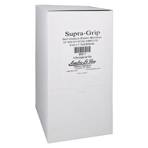 Supra-Grip Elastic Support Bandage Elastic/Cotton/Polyester 6"x11yd Tan NS 10/Bx