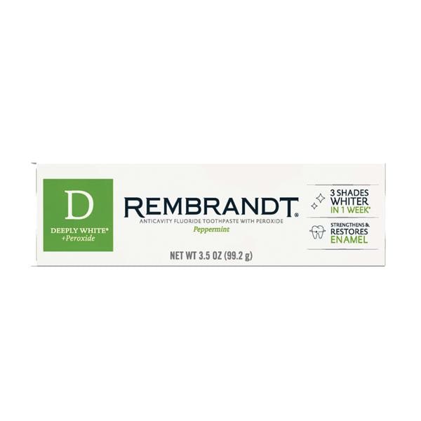 Rembrandt Deeply White Anticavity Toothpaste 3.5 oz Peppermint 3.5oz/Tb