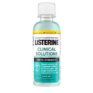 Listerine Clinical Solution Teeth Strength Mint Mouth Rinse 95 mL 24/Ca