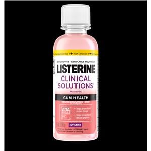 Listerine Clinical Solution Gum Health Icy Mint Mouth Rinse 95 mL 24/Ca