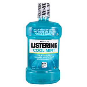 Listerine Mouthwash 1.5 Liter Cool Mint 6/Ca