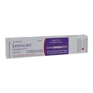 Lexiscan Injection 0.4mg Prefilled Syringe 5mL Ea