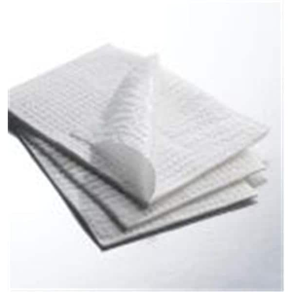 Patient Towel Poly 17 in x 36 in White Disposable 300/Ca