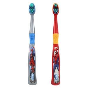 Oral B Stages Toothbrush Spider Man 3+ Years Compact Soft 6/Bx