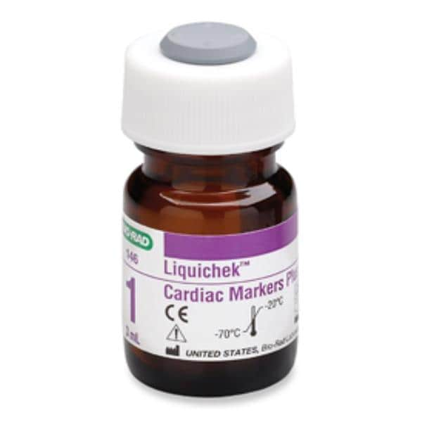 Liquichek Cardiac Marker Plus LT Level 1 Control 6x3mL Bottle 6/BX