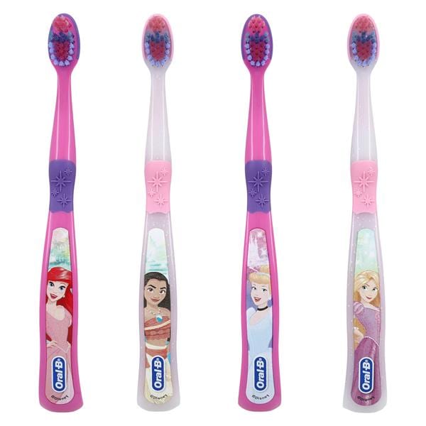 Oral-B Toothbrush Princess Jewels 3+ Years Soft 6/Bx