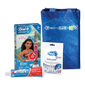 Crest Oral-B Kids Power Toothbrush With Moana Bundle 3/Ca