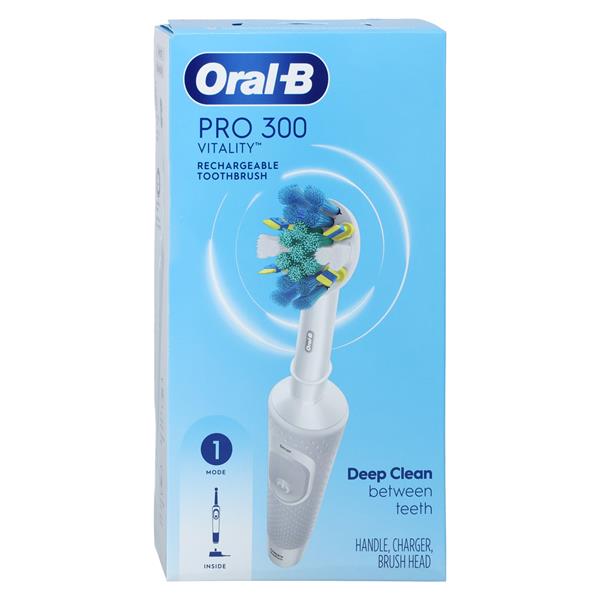 Oral-B Pro 300 Vitality FlossAction 80692995 Rechargeable Electric  Toothbrush - Henry Schein Dental