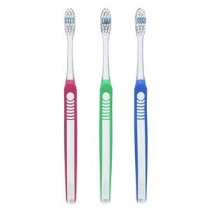 Indicator Manual Toothbrush Adult 35 Tuft Soft 12/Bx