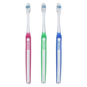 Indicator Manual Toothbrush Adult 30 Tuft Soft 12/Bx