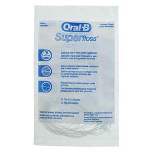 Oral-B Super Floss Unwaxed 50 Pack