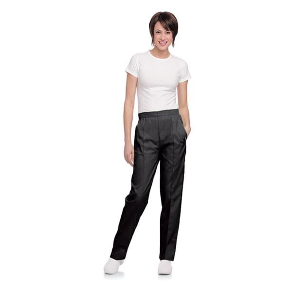 Scrub Pant 2 Pockets Small Black Womens Ea