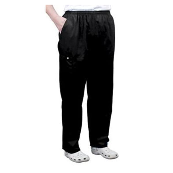 Fashion Seal Scrub Pant 4 Pockets 4X Large Black Unisex Ea