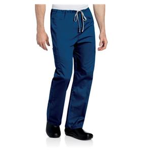 Scrub Pant 65% Polyester / 35% Cotton 2 Pockets 2X Large Galaxy Blue Unisex Ea