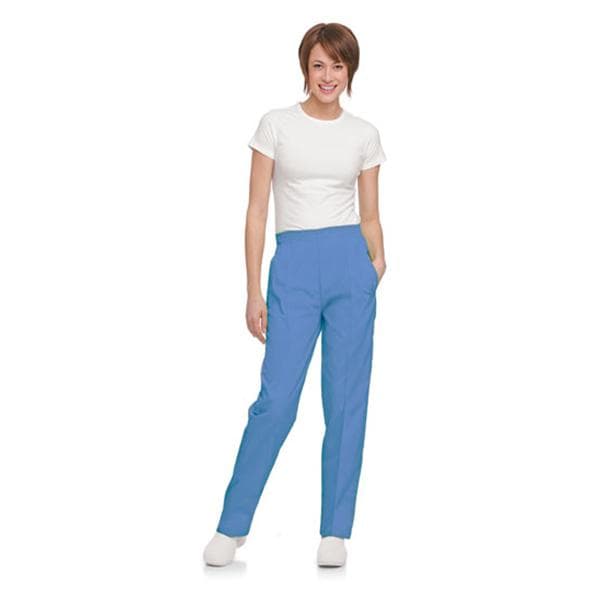 Scrub Pant 2 Pockets Large Ceil Blue Womens Ea