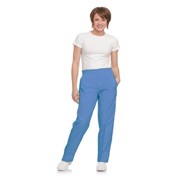 Scrub Pant 2 Pockets X-Small Ceil Blue Womens Ea