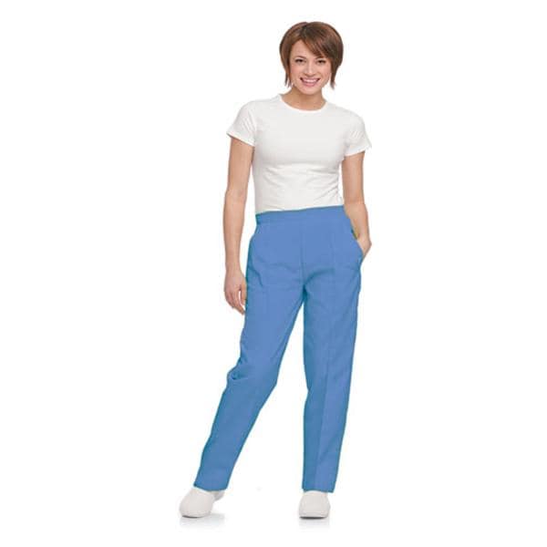 Scrub Pant 2 Pockets X-Small Ceil Blue Womens Ea