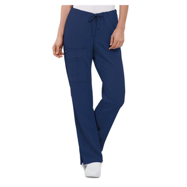 Jockey Scrub Pant 72% Plystr / 21% Rayon / 7% Spndx 4 Pkts Sm New Nvy Womens Ea