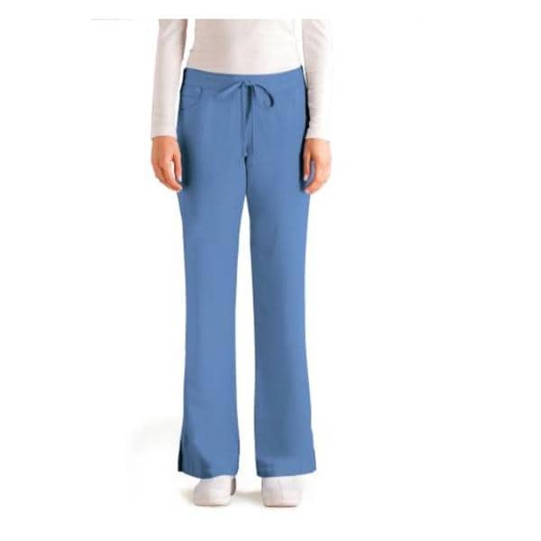 Greys Anatomy Scrub Pant Poly/Ryn 5 Pockets X-Large Ceil Blue Womens Ea