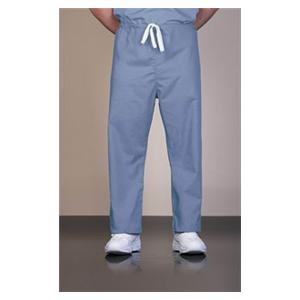 Scrub Pant 55% Cotton / 45% Polyester 1 Pocket 3X Large Ceil Blue Unisex Ea